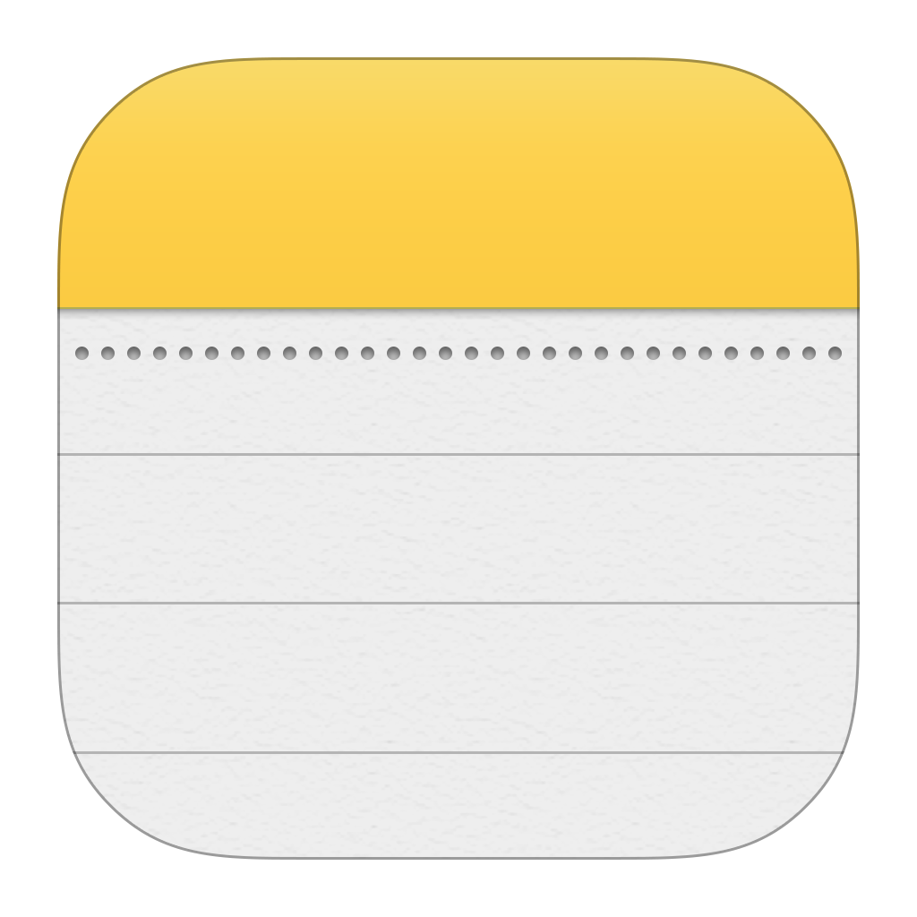 Notes app